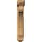 Ekena Millwork Legacy Arts and Crafts Smooth Bracket w/ Offset Brace, Western Red Cedar, 5 1/2"W x 24"D x 32"H BKT0604X24X32LEC03SWR - alternate 2